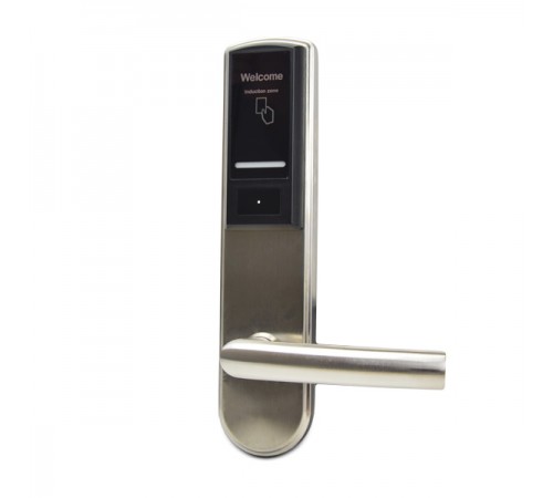 Smart замок зі зчитувачем Mifare ZKTeco LH3000 left (для лівих дверей) для готелів Smart замок зі зчитувачем Mifare ZKTeco LH3000 left (для лівих дверей) для готелів