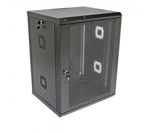 Шафа серверна CMS 15U 600 х 500 х 773 UA-MGSWA155B для мережевого обладнання Шафа серверна CMS 15U 600 х 500 х 773 UA-MGSWA155B для мережевого обладнання