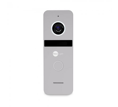 Комплект відеодомофона Neolight KAPPA HD / Solo FHD Silver: відеодомофон 7" зі вбудованим БКЗ і 2 Мп відеопанель Комплект відеодомофона Neolight KAPPA HD / Solo FHD Silver: відеодомофон 7" зі вбудованим БКЗ і 2 Мп відеопанель