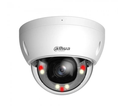 IP-відеокамера 4 Мп Dahua DH-IPC-HDBW2449E-S-IL (2.8 мм) з подвійним підсвічуванням та мікрофоном для системи відеонагляду IP-відеокамера 4 Мп Dahua DH-IPC-HDBW2449E-S-IL (2.8 мм) з подвійним підсвічуванням та мікрофоном для системи відеонагляду