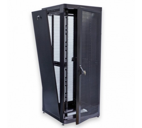 Шафа серверна CMS 42U 800 х 865 UA-MGSE4288PB з перфорованими дверима для мережевого обладнання Шафа серверна CMS 42U 800 х 865 UA-MGSE4288PB з перфорованими дверима для мережевого обладнання