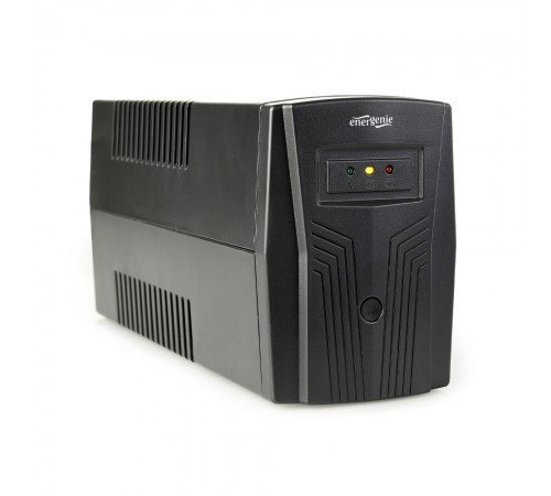 Джерело безперебійного живлення EnerGenie EG-UPS-B850 850ВА / 510Вт лінійно-інтерактивне з функцією холодного старту Джерело безперебійного живлення EnerGenie EG-UPS-B850 850ВА / 510Вт лінійно-інтерактивне з функцією холодного старту
