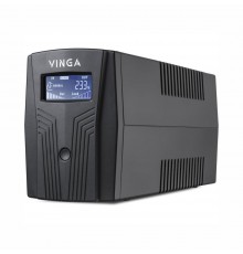 Джерело безперебійного живлення Vinga LCD 1200 ВА / 720 Вт