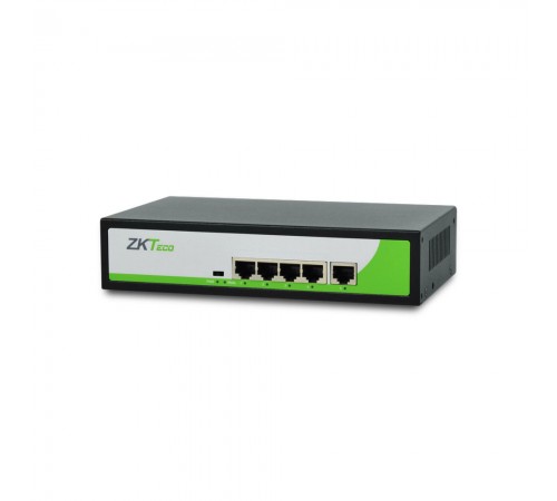 PoE-комутатор ZKTeco ZK-PoE41N-55W з 4 портами PoE PoE-комутатор ZKTeco ZK-PoE41N-55W з 4 портами PoE