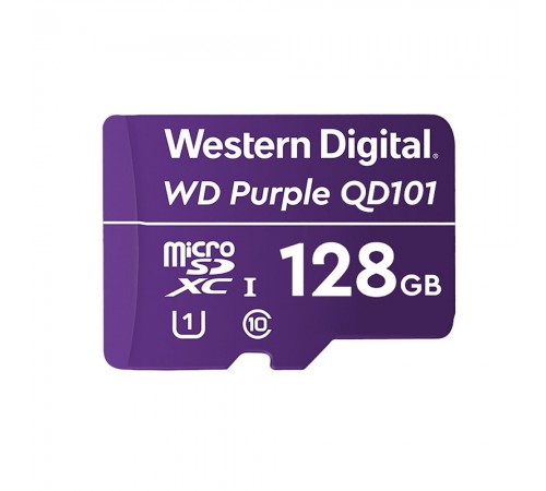 Карта пам'яті Western Digital MICRO SDXC 128GB UHS-I WDD128G1P0C WDC спеціалізована для відеоспостереження Карта пам'яті Western Digital MICRO SDXC 128GB UHS-I WDD128G1P0C WDC спеціалізована для відеоспостереження