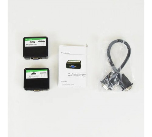 Пасивний приймач-передавач ATIS VGA Extender VGA-відео і RJ45 Пасивний приймач-передавач ATIS VGA Extender VGA-відео і RJ45