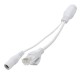 Passive PoE перехідник IP+DC - Extender over UTP, Waterproof (вологозахищений)