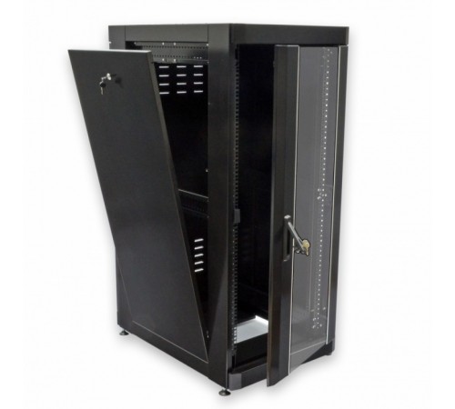 Шафа серверна CMS 28U 610 х 865 UA-MGSE2868MB посилена для мережевого обладнання Шафа серверна CMS 28U 610 х 865 UA-MGSE2868MB посилена для мережевого обладнання