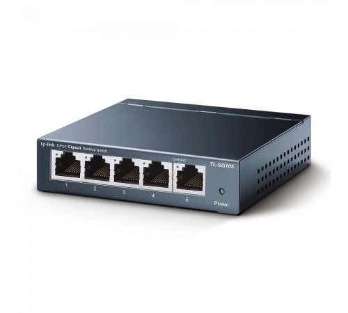 Комутатор TP-Link TL-SG105 5-портовий некерований