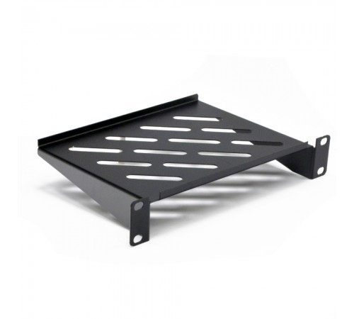 Полиця консольна CMS UA-SHC160b 10" 1U 160 мм чорна Полиця консольна CMS UA-SHC160b 10" 1U 160 мм чорна