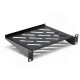 Полиця консольна CMS UA-SHC160b 10" 1U 160 мм чорна