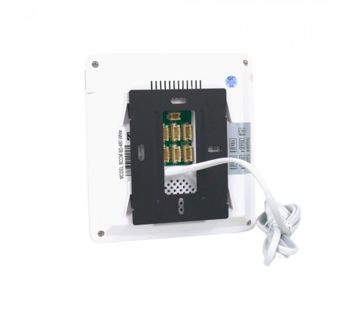 Комплект відеодомофона BCOM BD-480 White Kit: відеодомофон 4" і відеопанель Комплект відеодомофона BCOM BD-480 White Kit: відеодомофон 4" і відеопанель