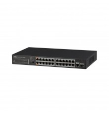 Керований 25-портовий PoE-комутатор Dahua PFS3125-24ET-190 з 24 портами PoE