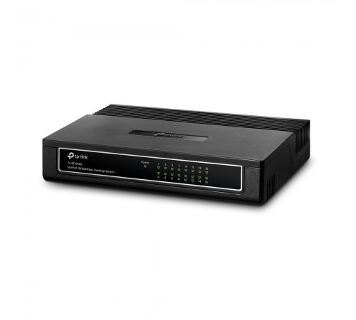 Комутатор TP-Link TL-SF1016D 16-портовий некерований Комутатор TP-Link TL-SF1016D 16-портовий некерований