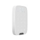 Бездротова сенсорна клавіатура Ajax Keypad Plus (8EU) white зі зчитувачем карток Pass і брелоків Tag