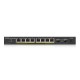 Некерований PoE-комутатор ZyXEL GS1100-10HP (GS1100-10HP-EU0101F) з 8 портами PoE
