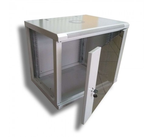 Шафа серверна Hypernet 9U 600 x 600 WMNC66-9U-FLAT для мережевого обладнання Шафа серверна Hypernet 9U 600 x 600 WMNC66-9U-FLAT для мережевого обладнання