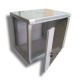 Шафа серверна Hypernet 9U 600 x 600 WMNC66-9U-FLAT для мережевого обладнання