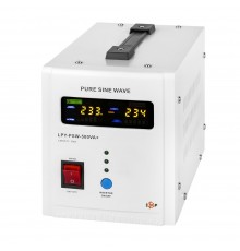 Джерело безперебійного живлення Logicpower LPY-PSW-500VA+ (350Вт) 12V 5A/10A лінійно-інтерактивне з правильною синусоїдою