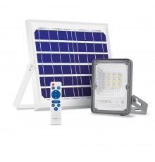 LED-прожектор автономний сенсорний VIDEX 10W 5000K 3.2V 25742 (VL-FSO-205) з датчиком руху