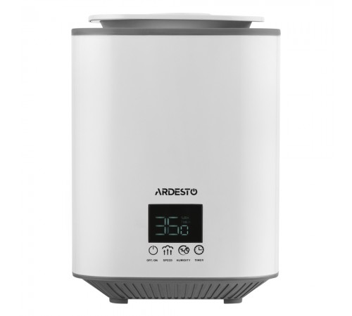 Зволожувач повітря ARDESTO USH-H-26W до 25м² ультразвуковий з сенсорним управлінням і таймером, білий Зволожувач повітря ARDESTO USH-H-26W до 25м² ультразвуковий з сенсорним управлінням і таймером, білий