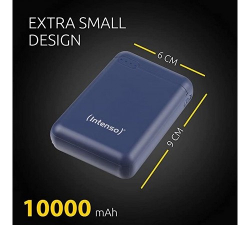 Повербанк Intenso Powerbank XS 10000 (dark blue) ємністью 10000 мА·год Повербанк Intenso Powerbank XS 10000 (dark blue) ємністью 10000 мА·год