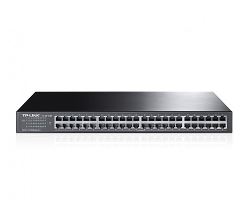 Комутатор TP-LINK TL-SF1048 48xFE некерований 19" 1U Комутатор TP-LINK TL-SF1048 48xFE некерований 19" 1U