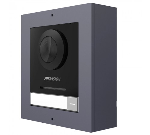 IP-відеопанель Hikvision DS-KD8003-IME1(B)/Surface з накладною рамкою для IP-домофонів IP-відеопанель Hikvision DS-KD8003-IME1(B)/Surface з накладною рамкою для IP-домофонів