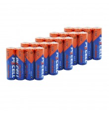 Комплект з 20 батарейок PKCELL Ultra Alkaline AA LR6 1.5V по 4шт./плівка