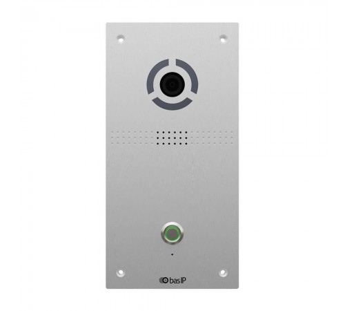 IP панель виклику Bas-IP AV-04FD silver для IP-домофонів IP панель виклику Bas-IP AV-04FD silver для IP-домофонів