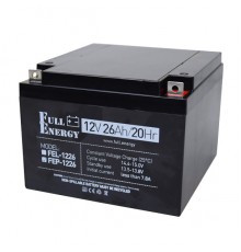 Акумулятор 12В 26 А·год для ДБЖ Full Energy FEP-1226