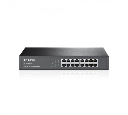 Комутатор TP-Link TL-SF1016DS 16-портовий некерований Комутатор TP-Link TL-SF1016DS 16-портовий некерований