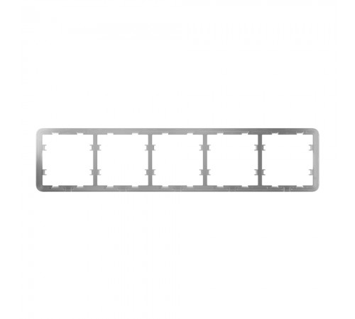 Рамка Ajax Frame (5 seats) для п'яти розеток або вимикачів Рамка Ajax Frame (5 seats) для п'яти розеток або вимикачів