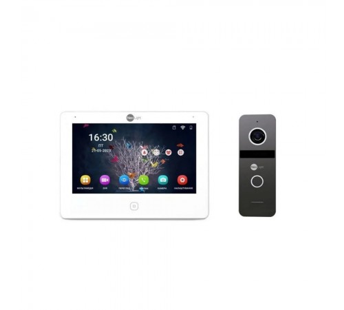 Комплект відеодомофона NeoLight NeoKIT IP Pro WF 7 : IP відеодомофон 7" з Wi-Fi та 2 Мп відеопанель Комплект відеодомофона NeoLight NeoKIT IP Pro WF 7 : IP відеодомофон 7" з Wi-Fi та 2 Мп відеопанель
