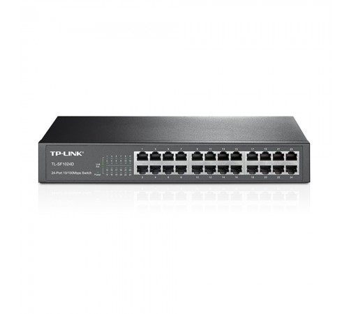 Комутатор TP-Link TL-SF1024D 24-портовий некерований Комутатор TP-Link TL-SF1024D 24-портовий некерований