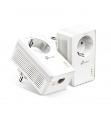 Комплект адаптерів TP-Link Powerline TL-PA7017P KIT із вбудованою розеткою