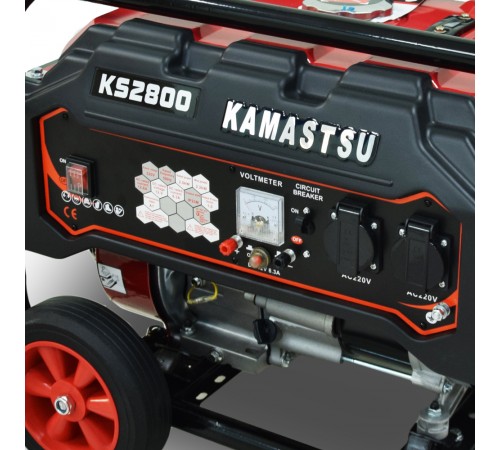 Бензиновий генератор Kamastsu KS2800 максимальна потужність 2.2 кВт Бензиновий генератор Kamastsu KS2800 максимальна потужність 2.2 кВт