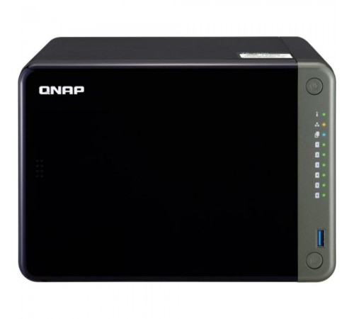 Система зберігання даних QNAP TS-653D-8G з 6 відсіками для дисків, 8GB RAM, настільне виконання Система зберігання даних QNAP TS-653D-8G з 6 відсіками для дисків, 8GB RAM, настільне виконання
