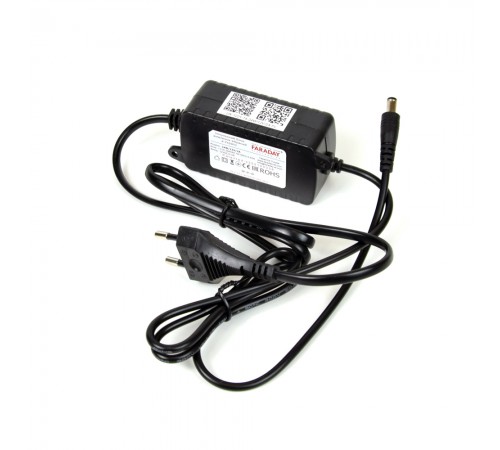 Блок живлення Faraday Electronics 24W/12V/2A (Довжина мережевого кабелю: 0.4 м, Довжина вихідного кабелю: 0.55 м) Блок живлення Faraday Electronics 24W/12V/2A (Довжина мережевого кабелю: 0.4 м, Довжина вихідного кабелю: 0.55 м)