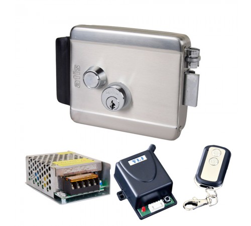 Комплект контролю доступу з електромеханічним замком ATIS Lock SS, радіоконтролером Yli Electronic WBK-400-1-12, блоком живлення Full Energy BGM-123Pro 12 В / 3 А Комплект контролю доступу з електромеханічним замком ATIS Lock SS, радіоконтролером Yli Electronic WBK-400-1-12, блоком живлення Full Energy BGM-123Pro 12 В / 3 А