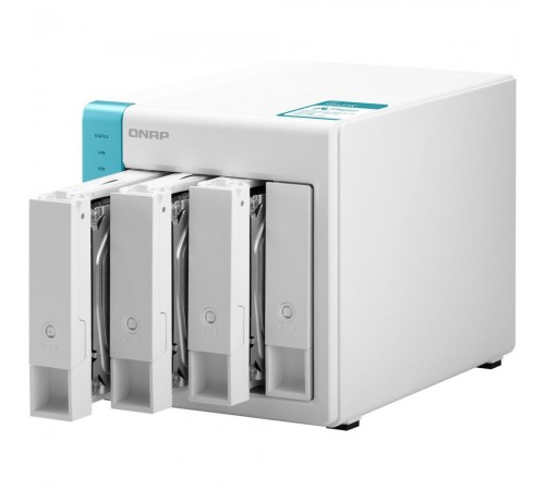 Система зберігання даних QNAP TS-431P3-4G з 4 відсіками для дисків, 4GB RAM, настільне виконання Система зберігання даних QNAP TS-431P3-4G з 4 відсіками для дисків, 4GB RAM, настільне виконання