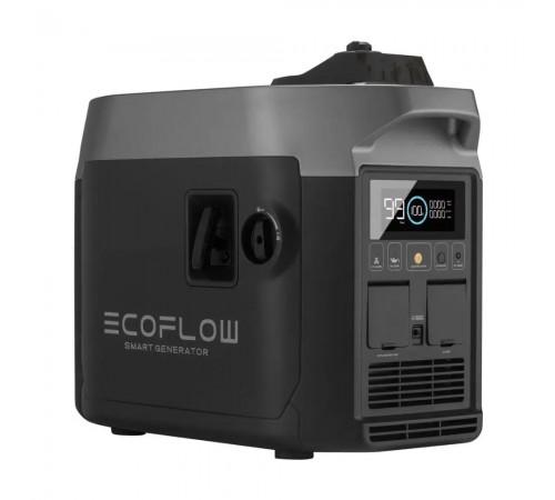Бензиновий генератор EcoFlow Smart Generator максимальна потужність 1.9 кВт Бензиновий генератор EcoFlow Smart Generator максимальна потужність 1.9 кВт