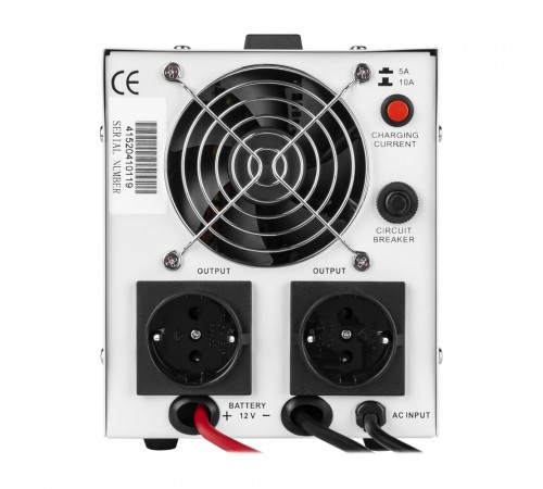 Джерело безперебійного живлення Logicpower LPY-PSW-500VA+ (350Вт) 12V 5A/10A лінійно-інтерактивне з правильною синусоїдою Джерело безперебійного живлення Logicpower LPY-PSW-500VA+ (350Вт) 12V 5A/10A лінійно-інтерактивне з правильною синусоїдою