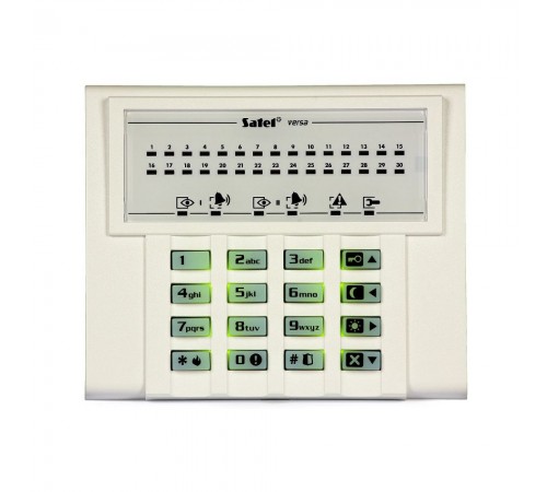 Клавіатура світлодіодна Satel VERSA-LED-GR для ППК серії VERSA Клавіатура світлодіодна Satel VERSA-LED-GR для ППК серії VERSA