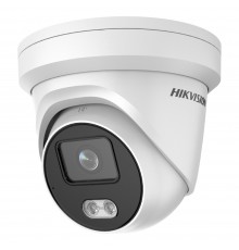 IP-відеокамера 4 Мп Hikvision DS-2CD2347G2-LU (2.8 мм) ColorVu з вбудованим мікрофоном для системи відеонагляду