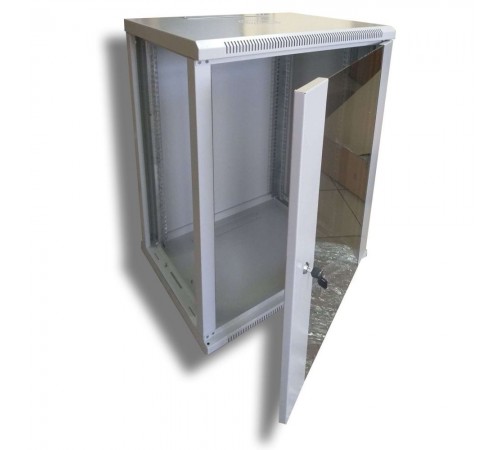 Шафа серверна Hypernet 15U 600 x 600 WMNC66-15U-FLAT для мережевого обладнання Шафа серверна Hypernet 15U 600 x 600 WMNC66-15U-FLAT для мережевого обладнання