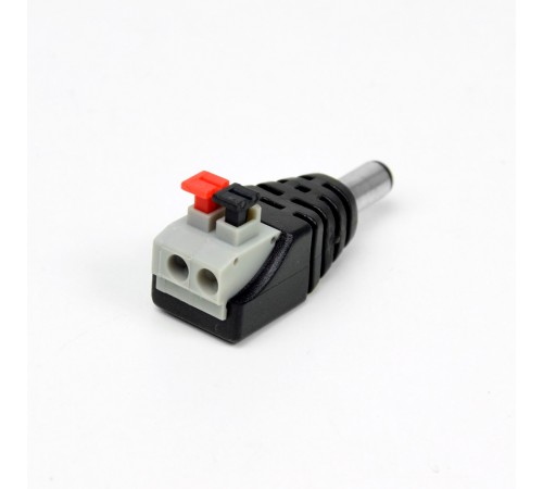 Роз'єм Power jack 2.1*5.5mm ATIS під затискач A (male) Роз'єм Power jack 2.1*5.5mm ATIS під затискач A (male)