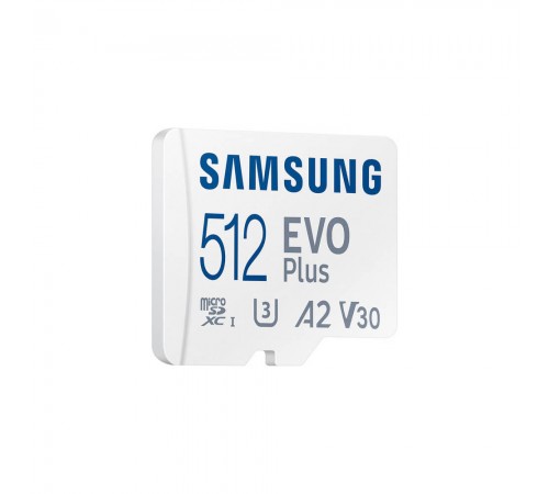 Карта пам'яті Samsung Evo Plus microSDXC 512GB UHS-I U3 V30 A2 + SD адаптер (MB-MC512SA/EU) Карта пам'яті Samsung Evo Plus microSDXC 512GB UHS-I U3 V30 A2 + SD адаптер (MB-MC512SA/EU)