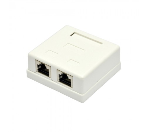 Розетка зовнішня EPNew 2хSTP, кат. 6, RJ45 Розетка зовнішня EPNew 2хSTP, кат. 6, RJ45