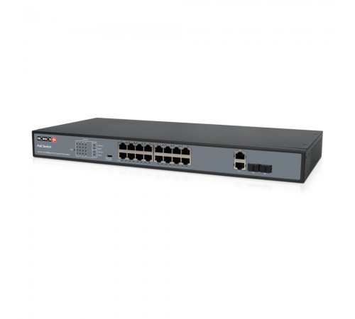 Некерований PoE-комутатор Provision-ISR PoES-16250C+2Combo-V2 з 16 портами PoE Некерований PoE-комутатор Provision-ISR PoES-16250C+2Combo-V2 з 16 портами PoE